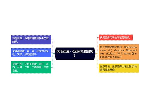 伏毛苎麻-《云南植物研究》