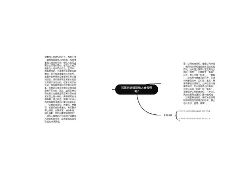 写匿名信侵犯他人姓名权吗?