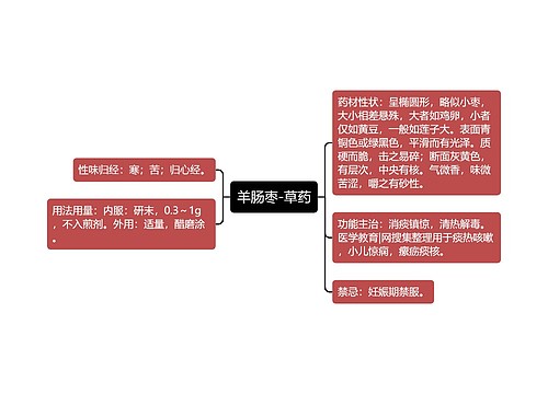 羊肠枣-草药