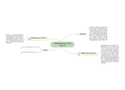 损害赔偿超过定金可以要求减少吗