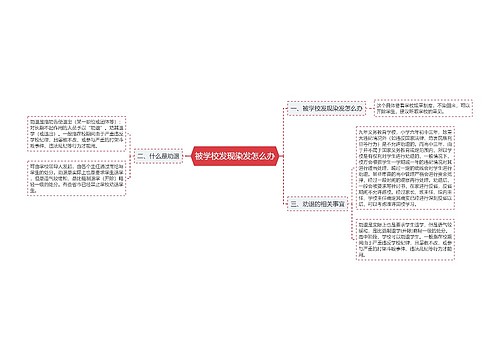 被学校发现染发怎么办