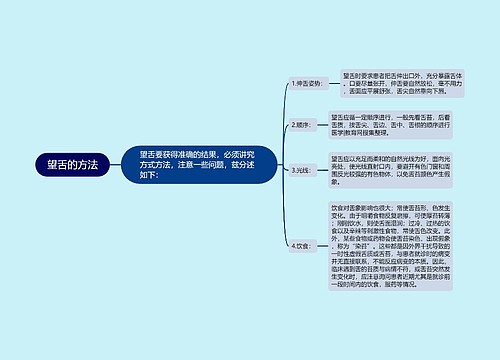 望舌的方法