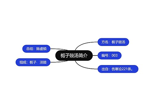 栀子豉汤简介