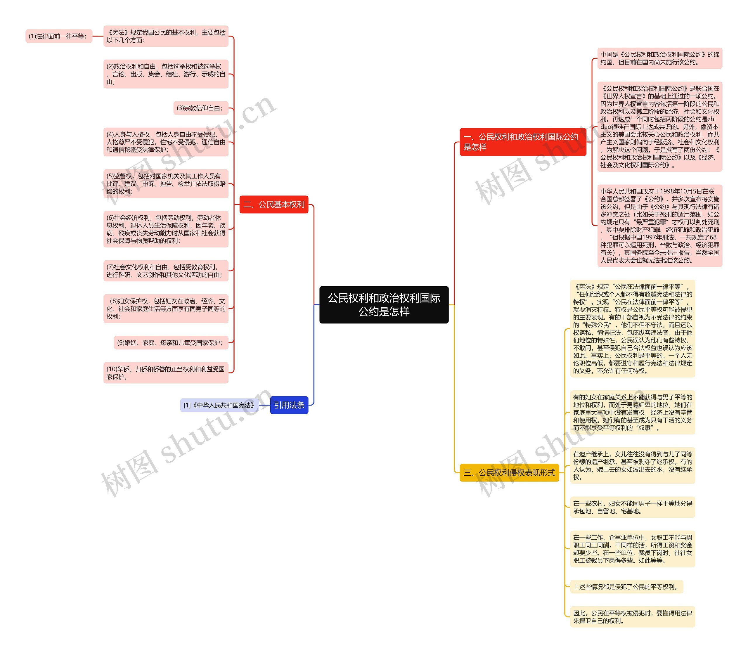 公民权利和政治权利国际公约是怎样 公民权利和政治权利国际公约是怎样