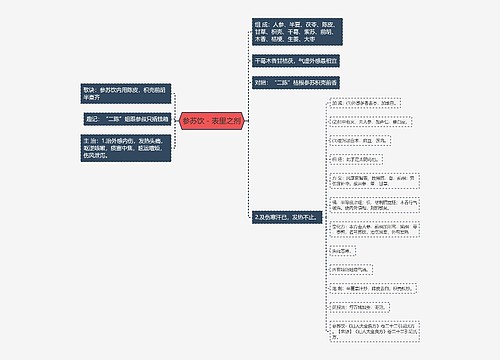 参苏饮－表里之剂