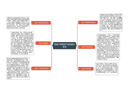 房地产特殊财产权的基本形态