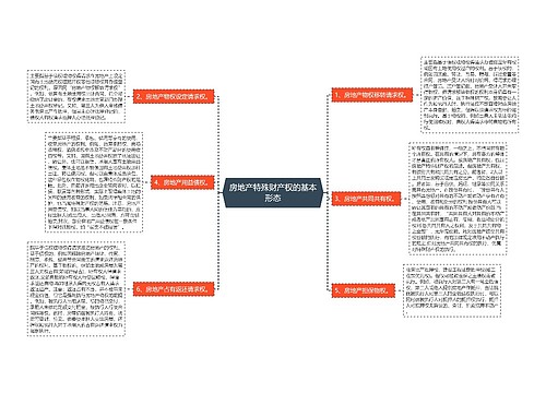 房地产特殊财产权的基本形态