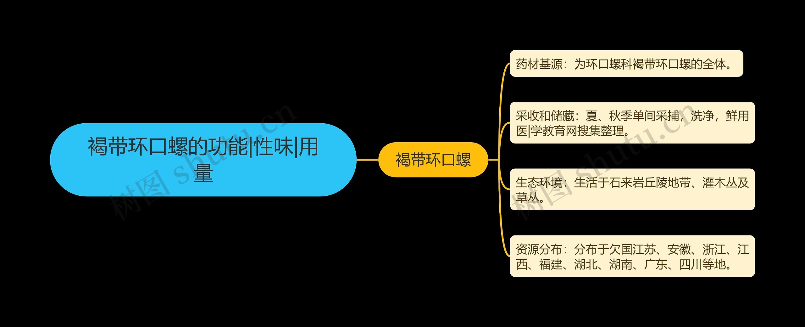 褐带环口螺的功能|性味|用量