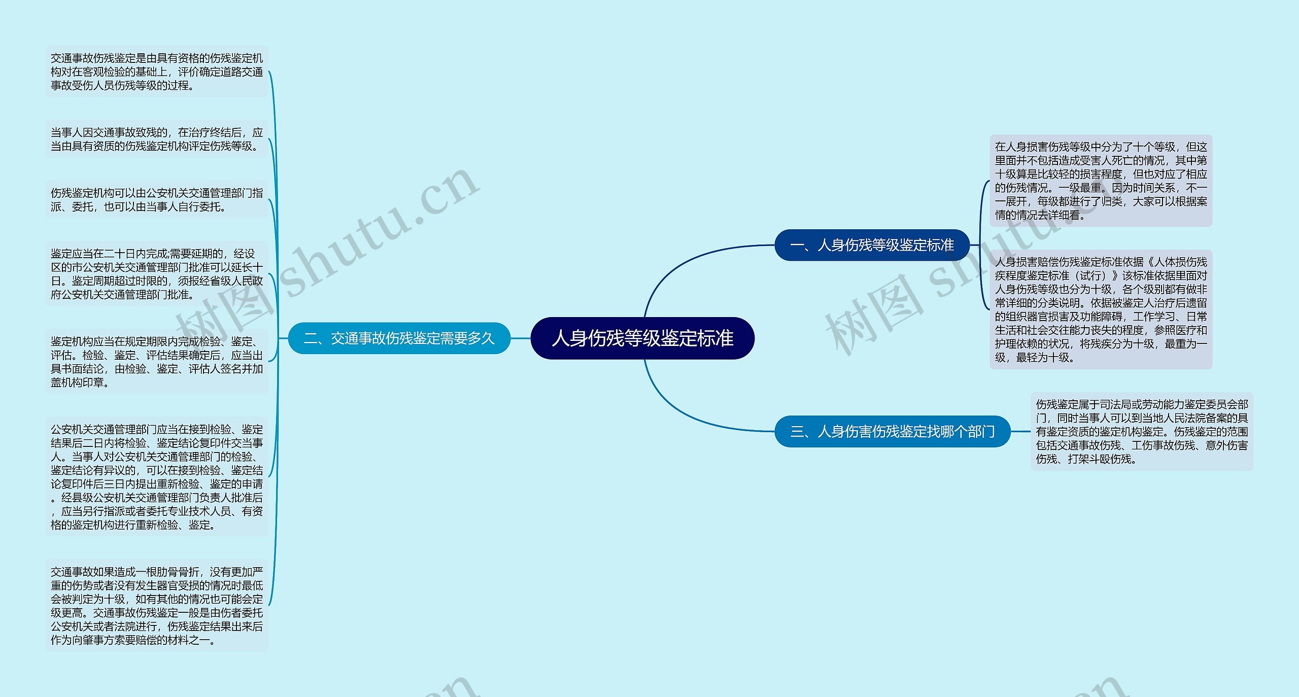 人身伤残等级鉴定标准