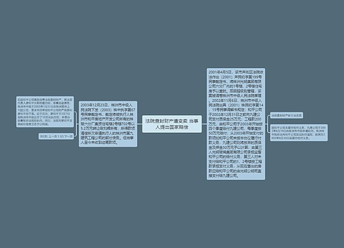 法院查封财产遭变卖 当事人提出国家赔偿