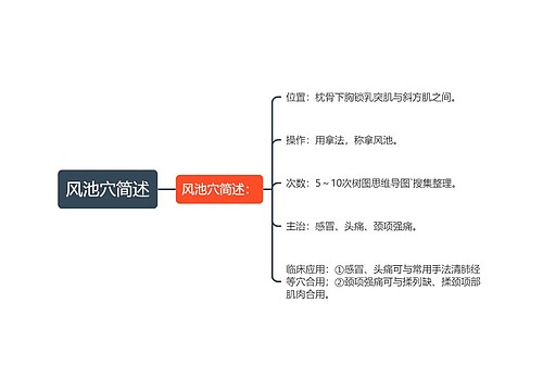 风池穴简述