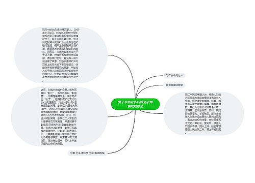 男子杀害老乡后假造矿难骗取赔偿金