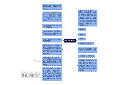 反胃的按摩手法