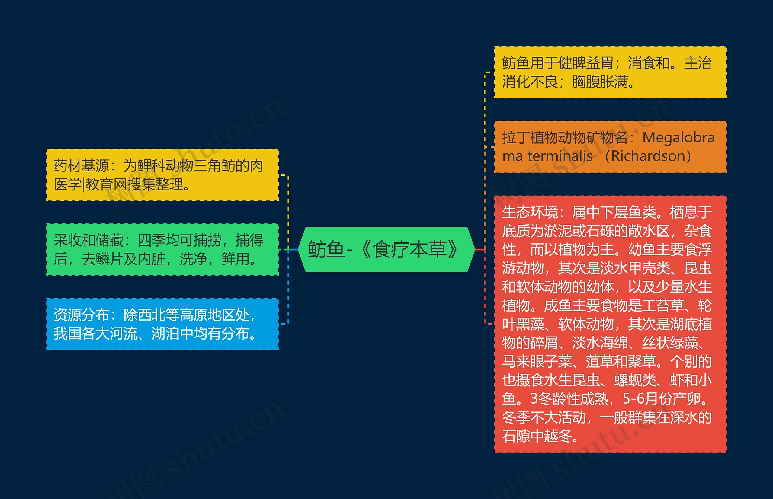 鲂鱼-《食疗本草》 鲂鱼-《食疗本草》