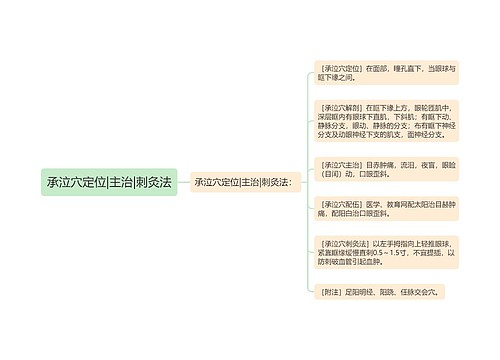 承泣穴定位|主治|刺灸法