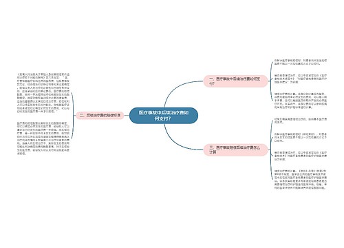 医疗事故中后续治疗费如何支付？