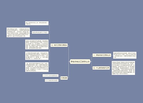 承包方拖欠工资怎么办