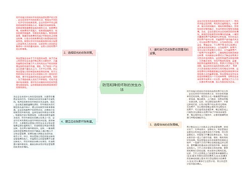 防范和降低坏账的发生办法