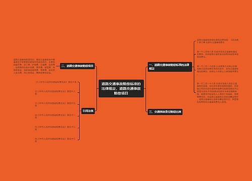 道路交通事故赔偿标准的法律规定,道路交通事故赔偿项目 道路交通事故赔偿标准的法律规定,道路交通事故赔偿项目