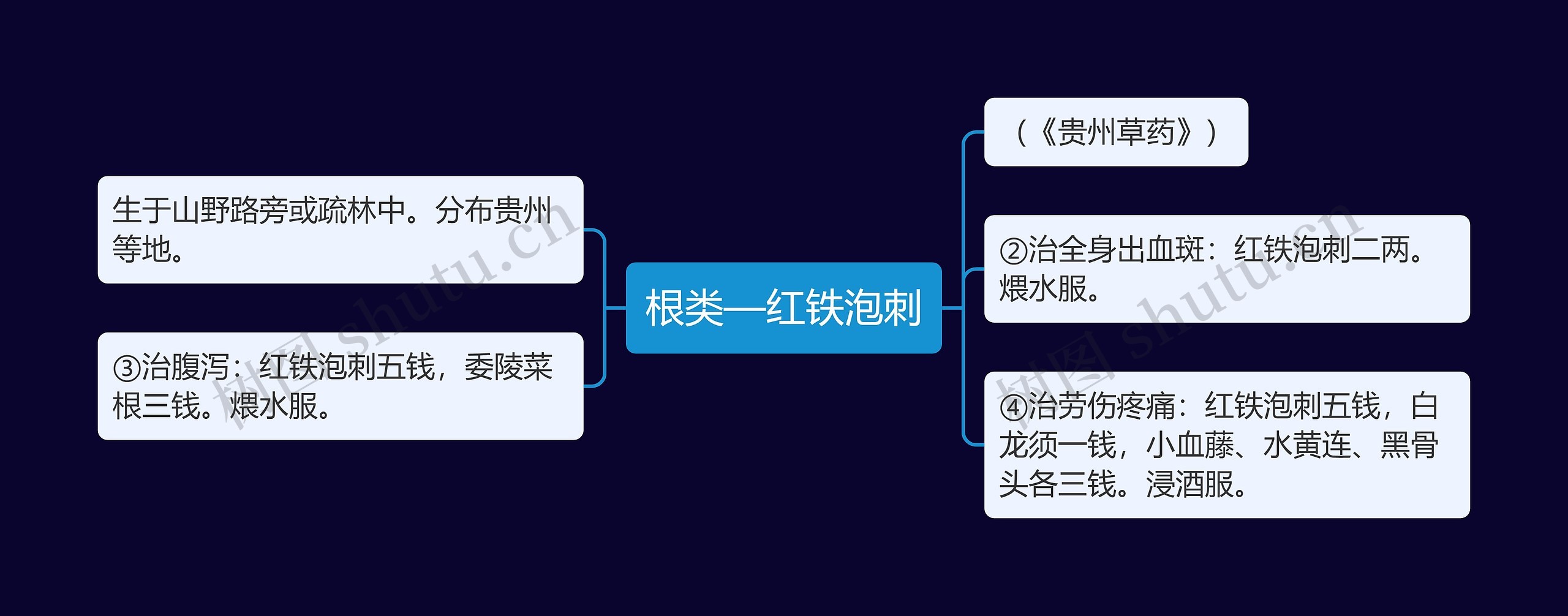 根类—红铁泡刺