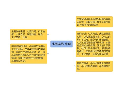 小肠实热-中医