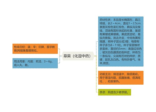 草果（化湿中药）