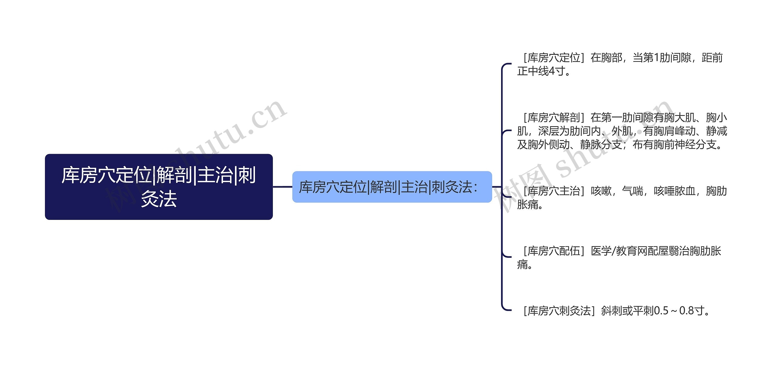 库房穴定位|解剖|主治|刺灸法