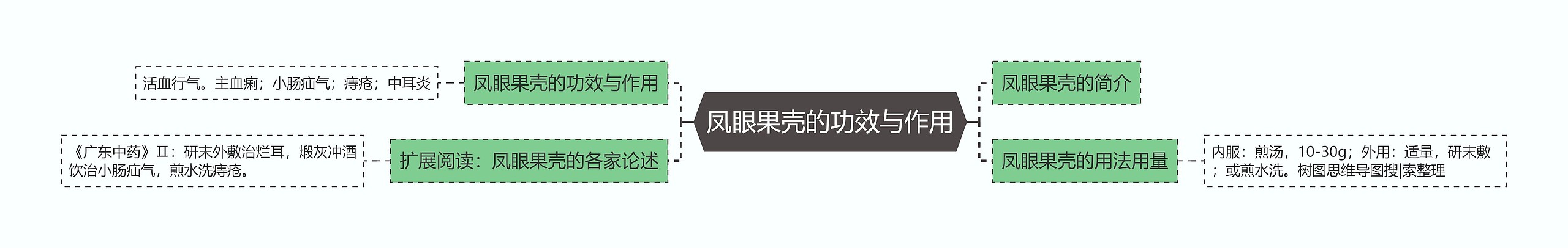 凤眼果壳的功效与作用 凤眼果壳的功效与作用
