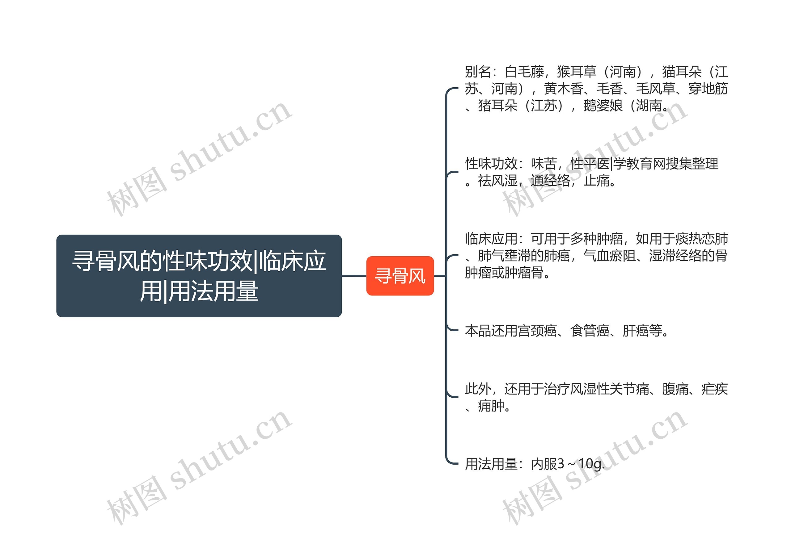 寻骨风的性味功效|临床应用|用法用量