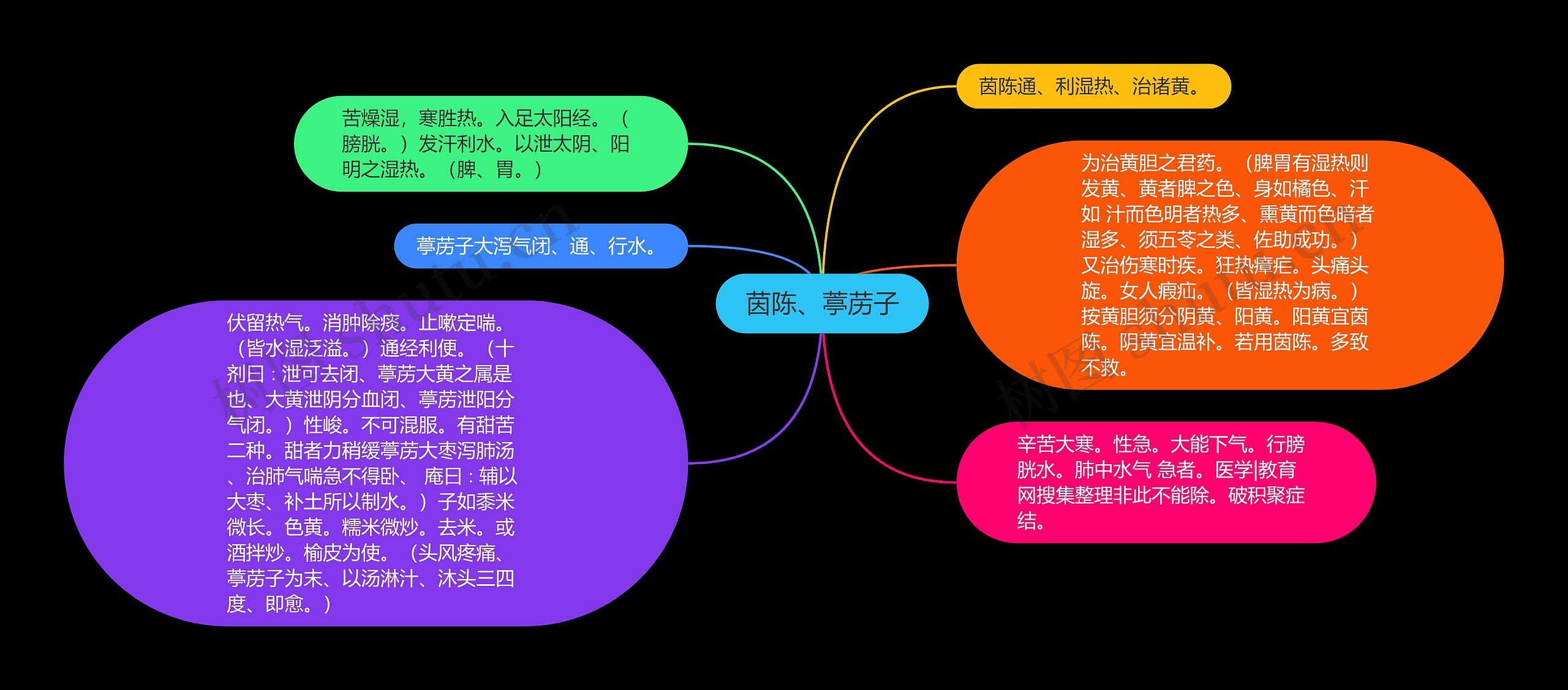 茵陈、葶苈子 茵陈、葶苈子