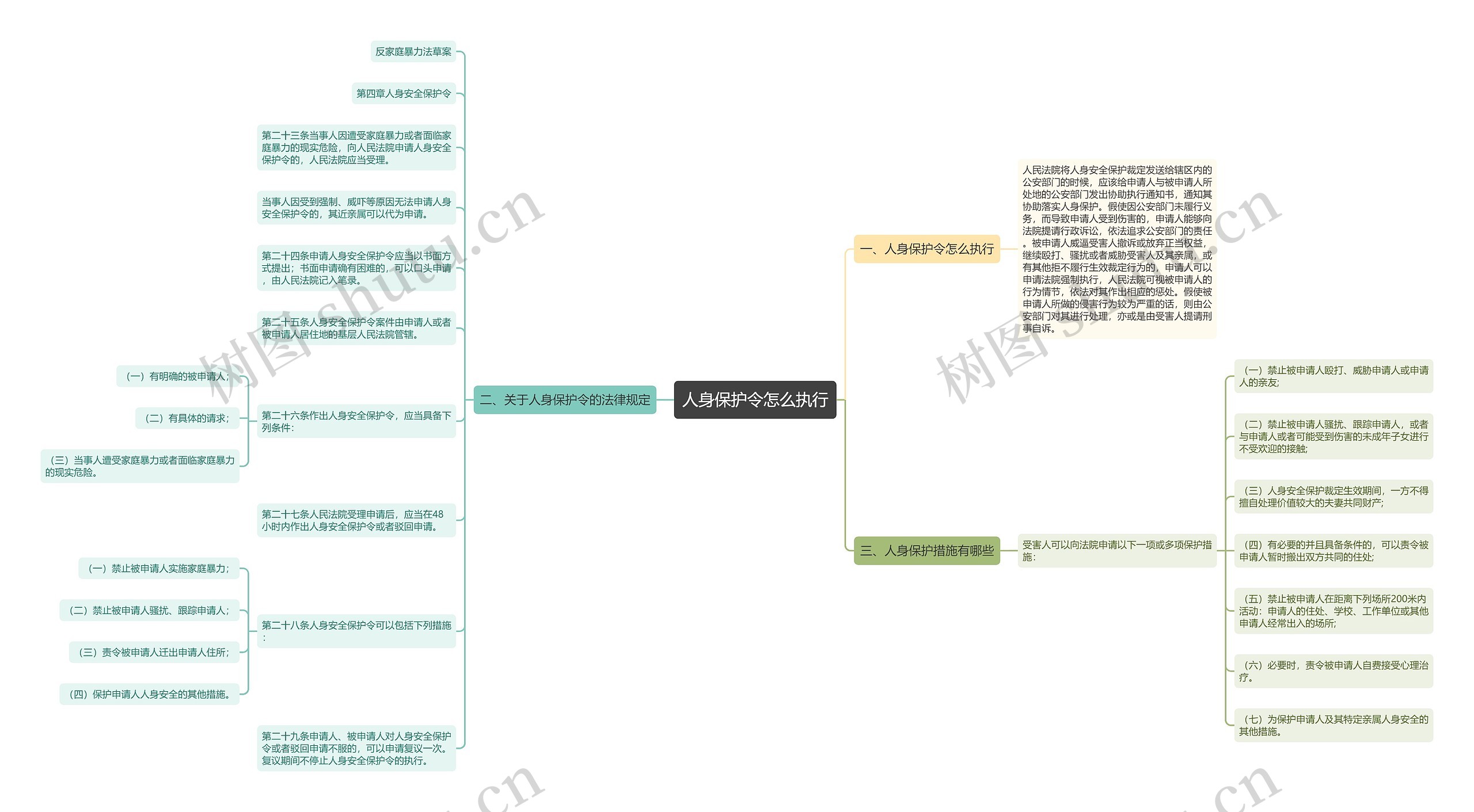 人身保护令怎么执行