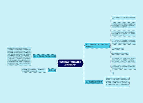 交通事故误工费怎么算,误工费要赔多久