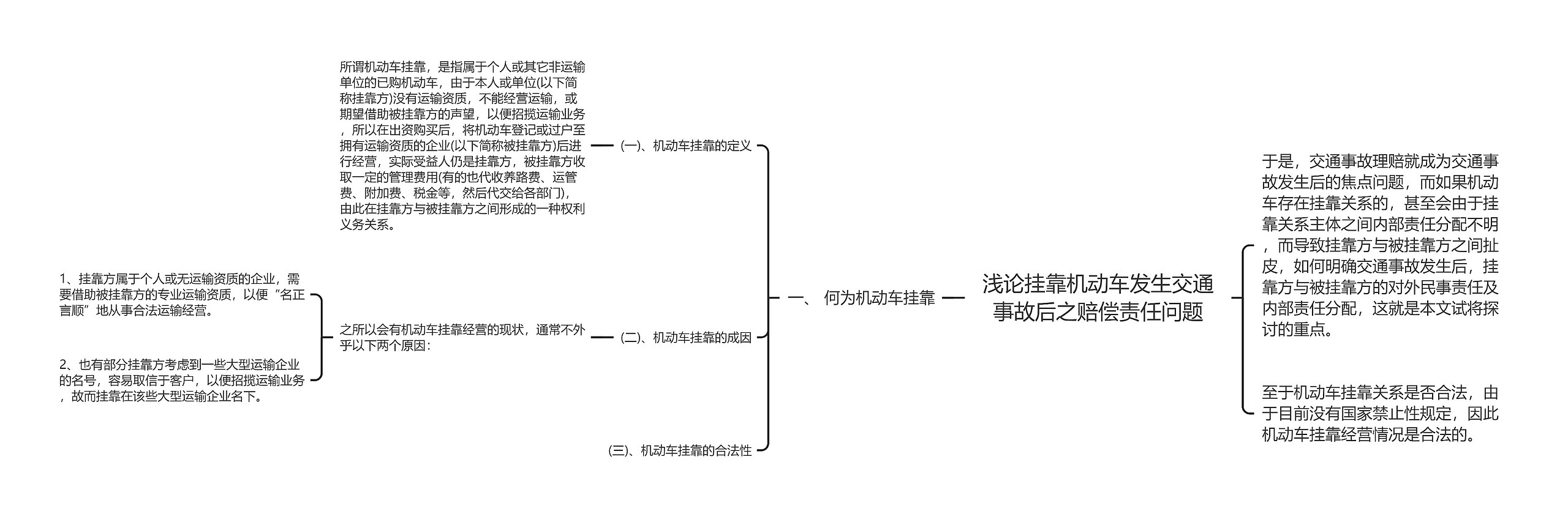 浅论挂靠机动车发生交通事故后之赔偿责任问题