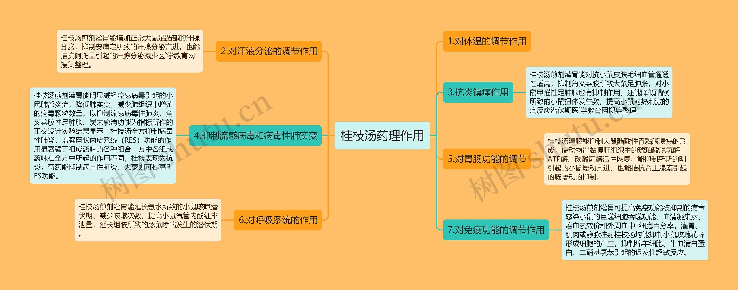 桂枝汤药理作用 桂枝汤药理作用