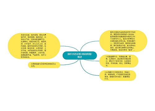 脑积水的诊断/病因病理/概述