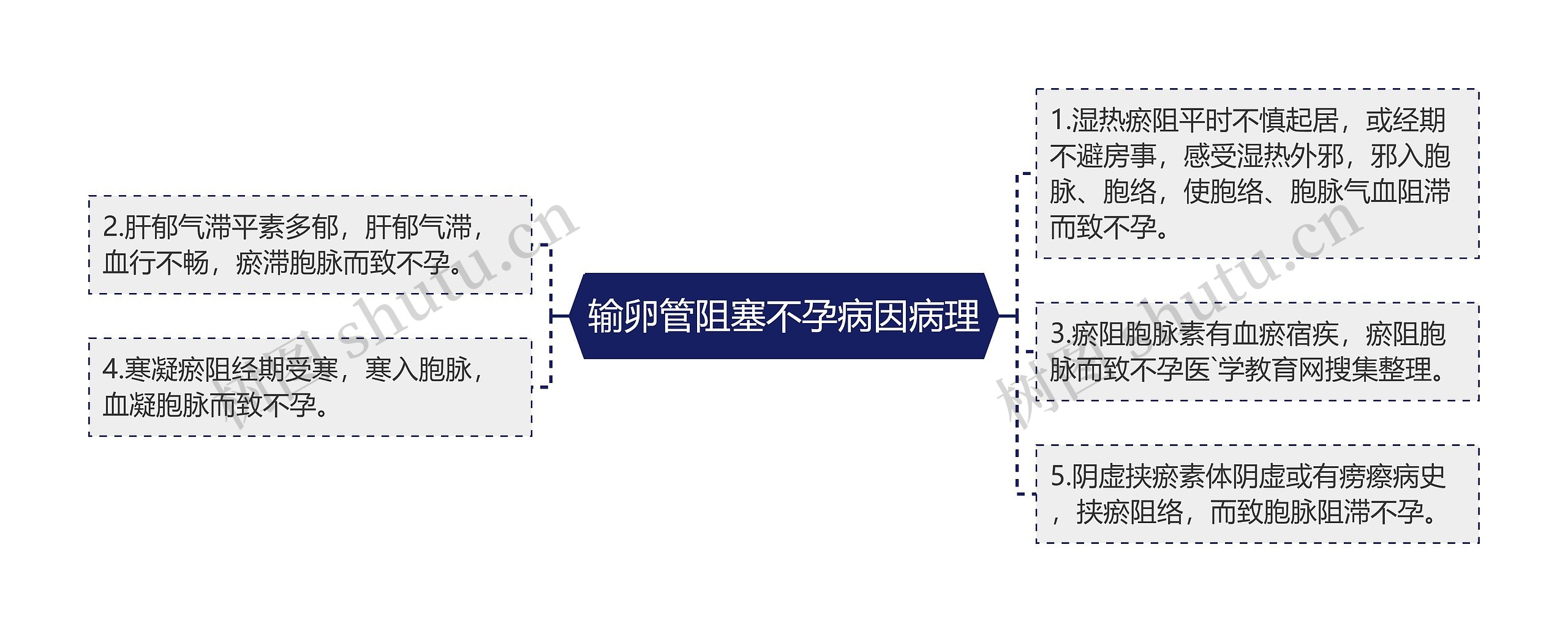 输卵管阻塞不孕病因病理