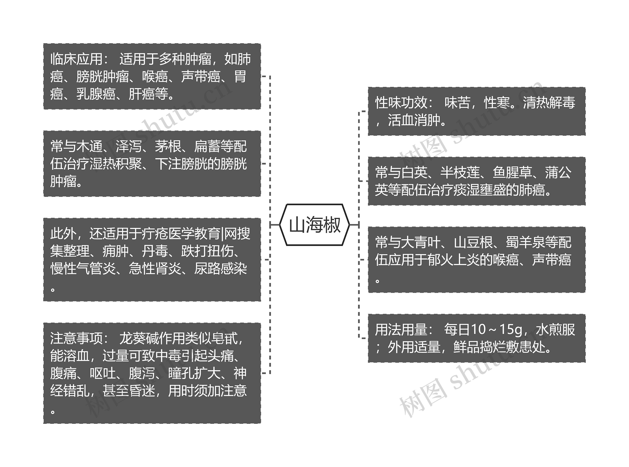 山海椒思维导图