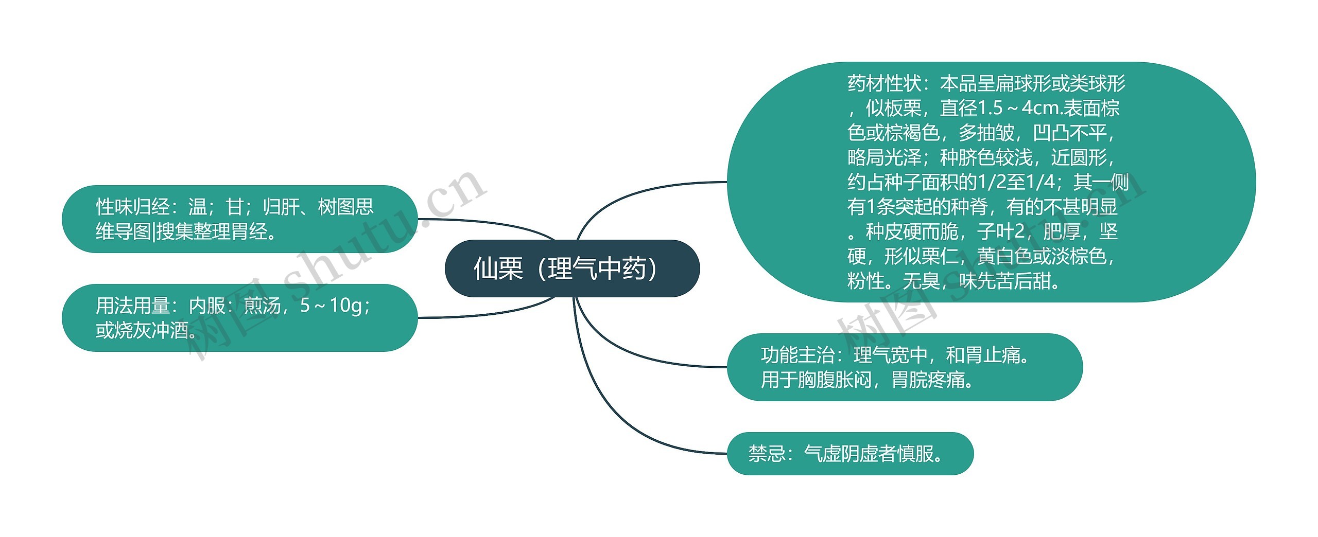 仙栗(理气中药) 仙栗(理气中药)