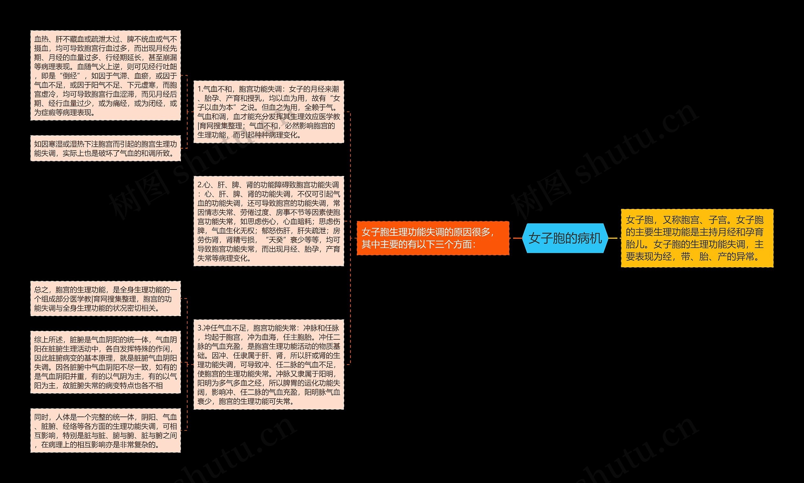 女子胞的病机 女子胞的病机