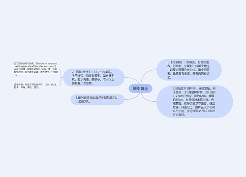 硬水黄连