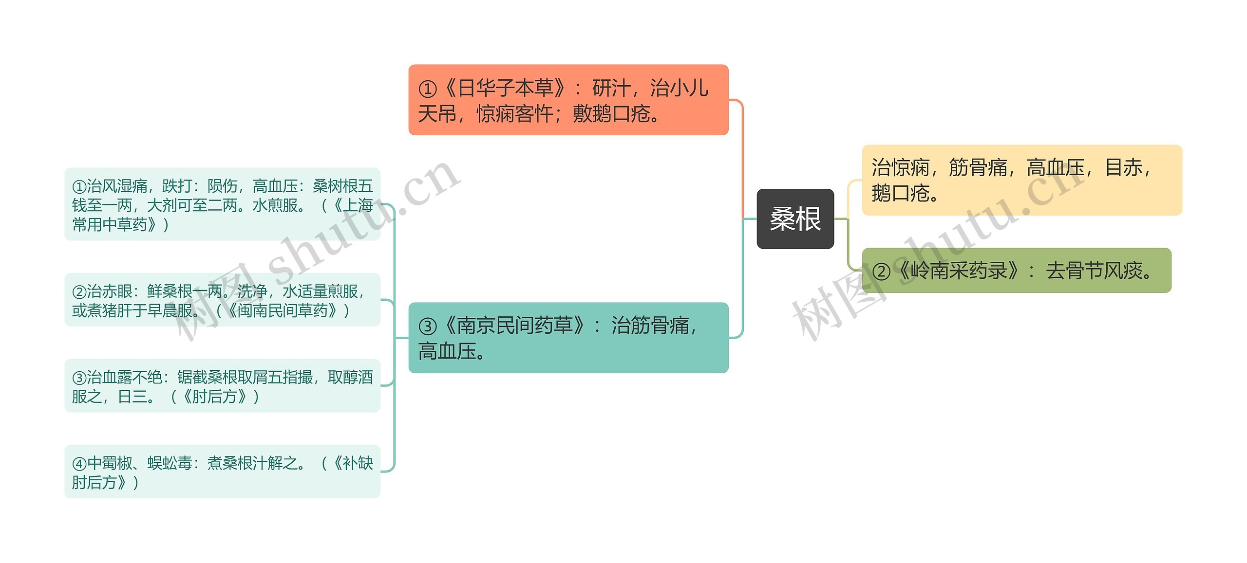 桑根思维导图