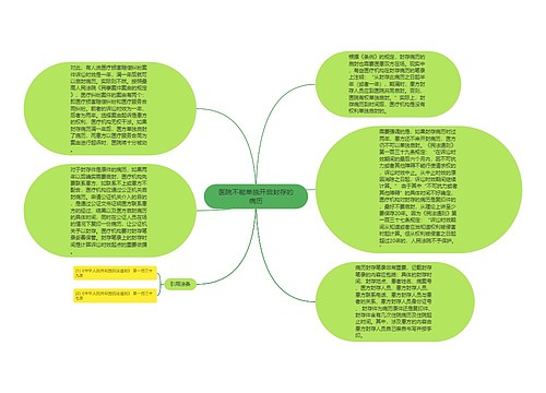 医院不能单独开启封存的病历