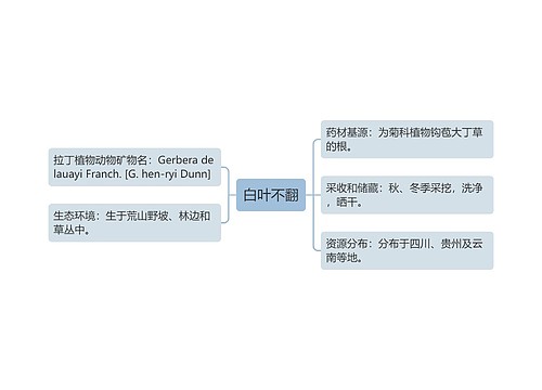 白叶不翻