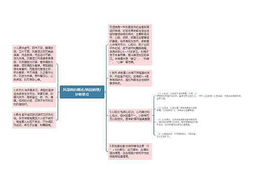 风湿病的概述/病因病理/诊断要点