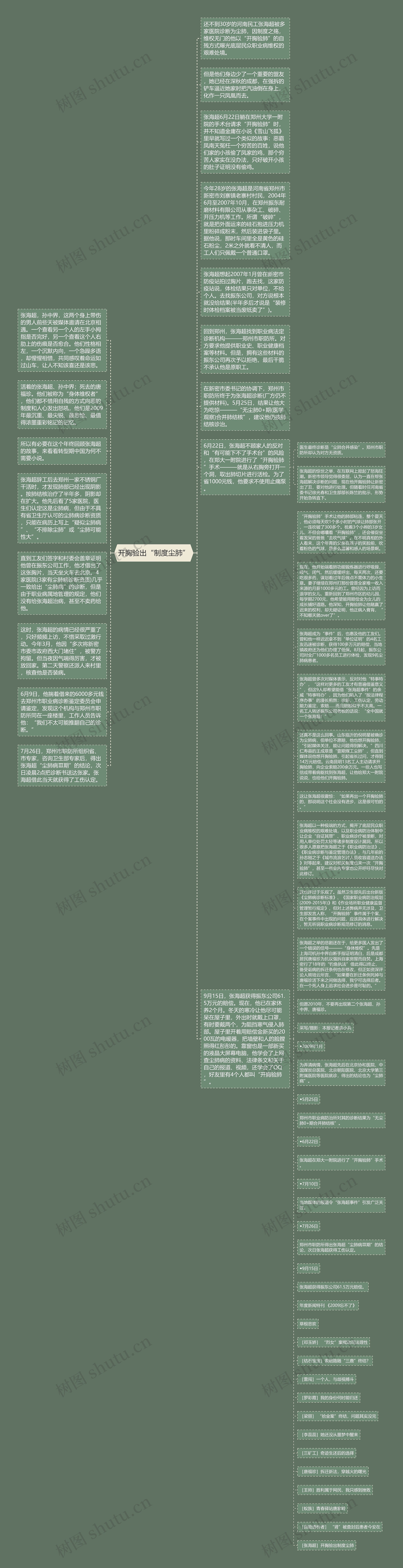 开胸验出“制度尘肺”思维导图