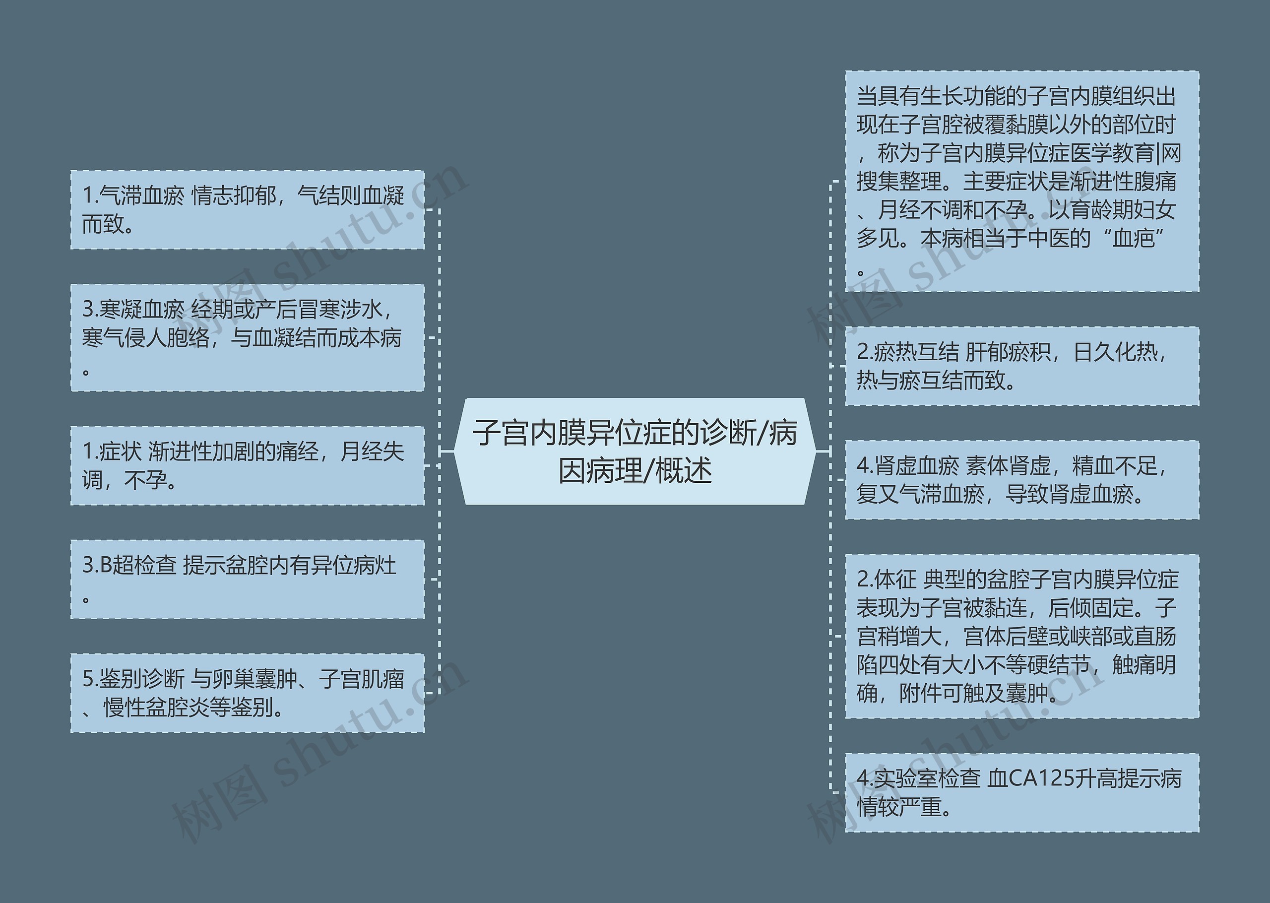 子宫内膜异位症的诊断/病因病理/概述 子宫内膜异位症的诊断/病因病理/概述
