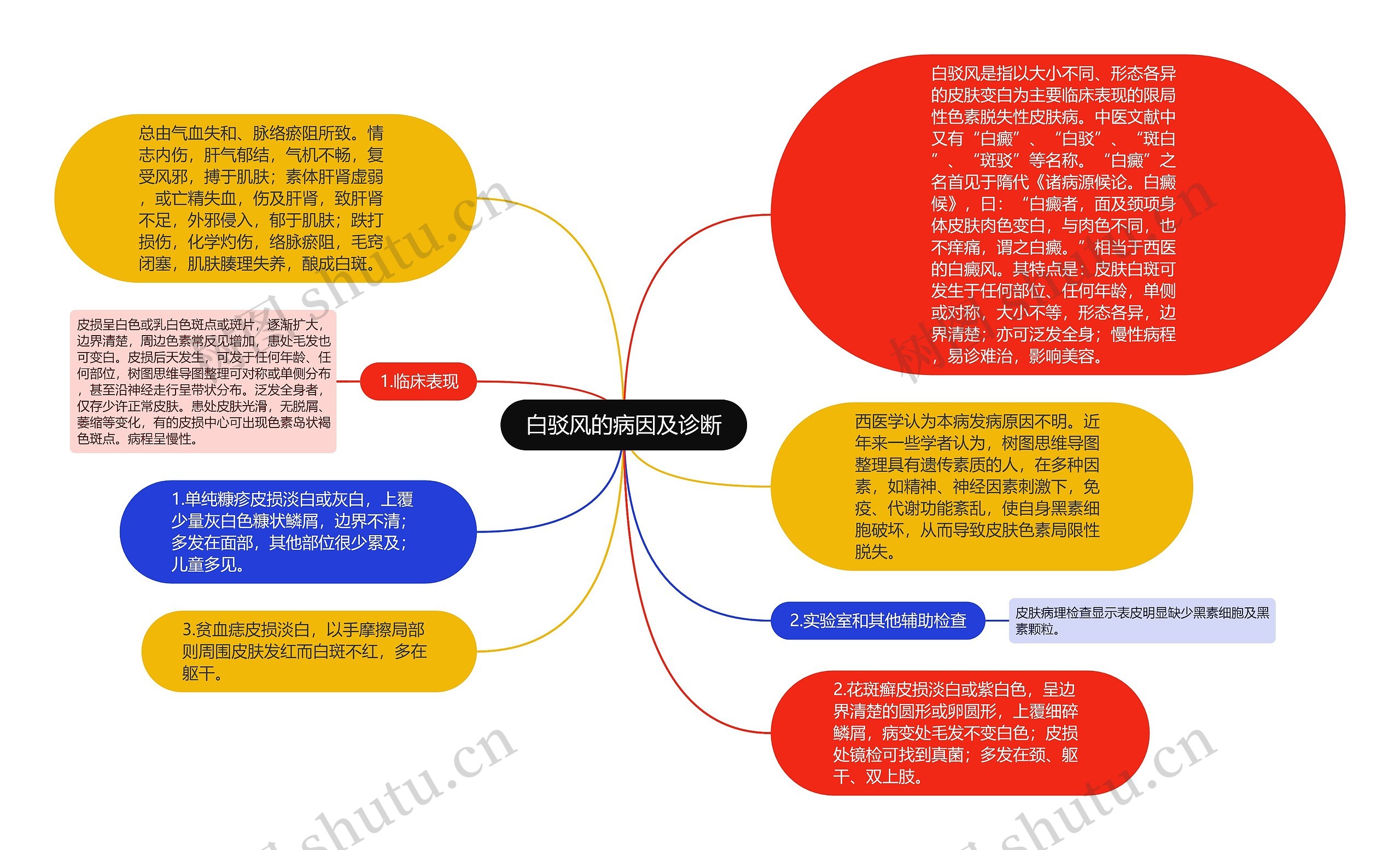 白驳风的病因及诊断