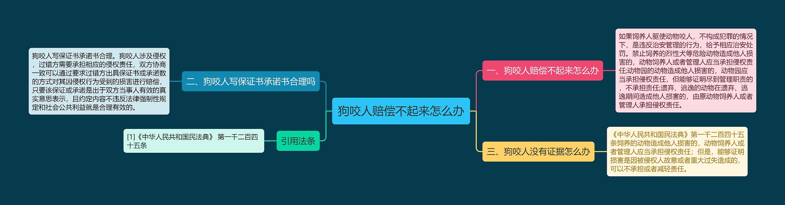 狗咬人赔偿不起来怎么办