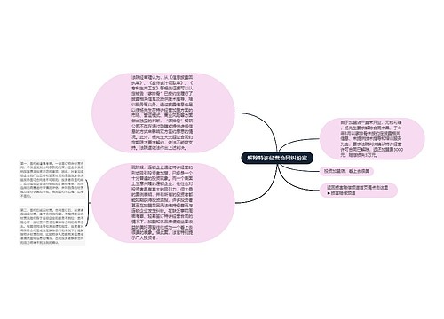 解除特许经营合同纠纷案