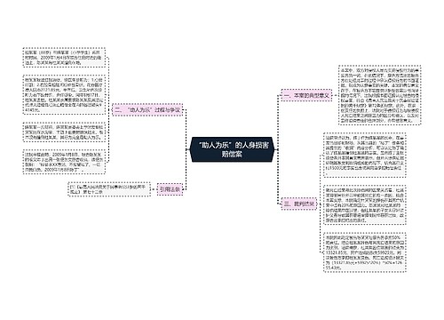 “助人为乐”的人身损害赔偿案